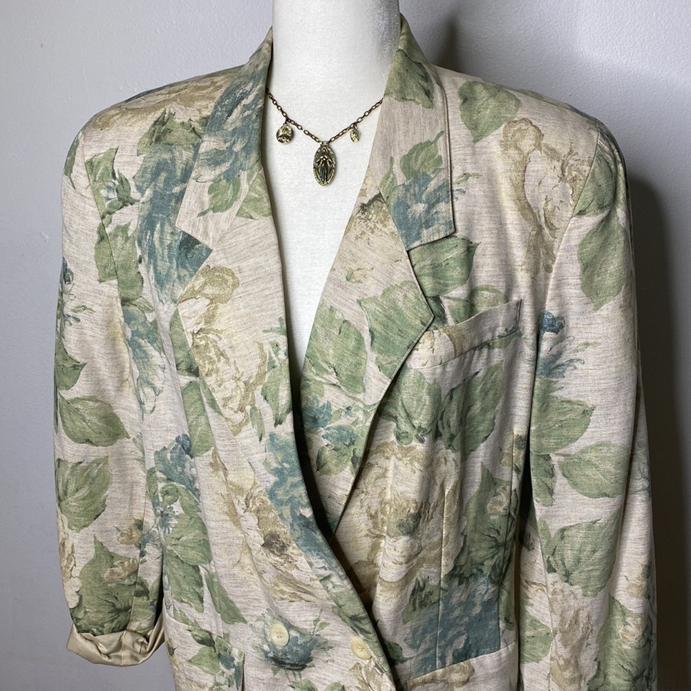 Flower blazer